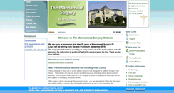 Desktop Screenshot of mannameadsurgery.co.uk